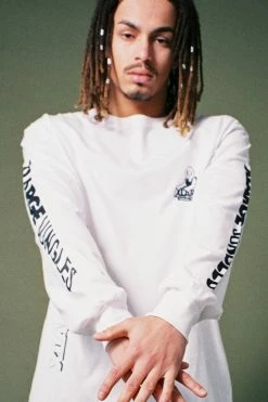 JUNGLESJUNGLES APPAREL JUNGLES JUNGLES OG XLARGE SPHINX LOGO LS TEE WHITE 8 JUNGLESJUNGLES APPAREL JUNGLES JUNGLES OG XLARGE SPHINX LOGO LS TEE WHITE