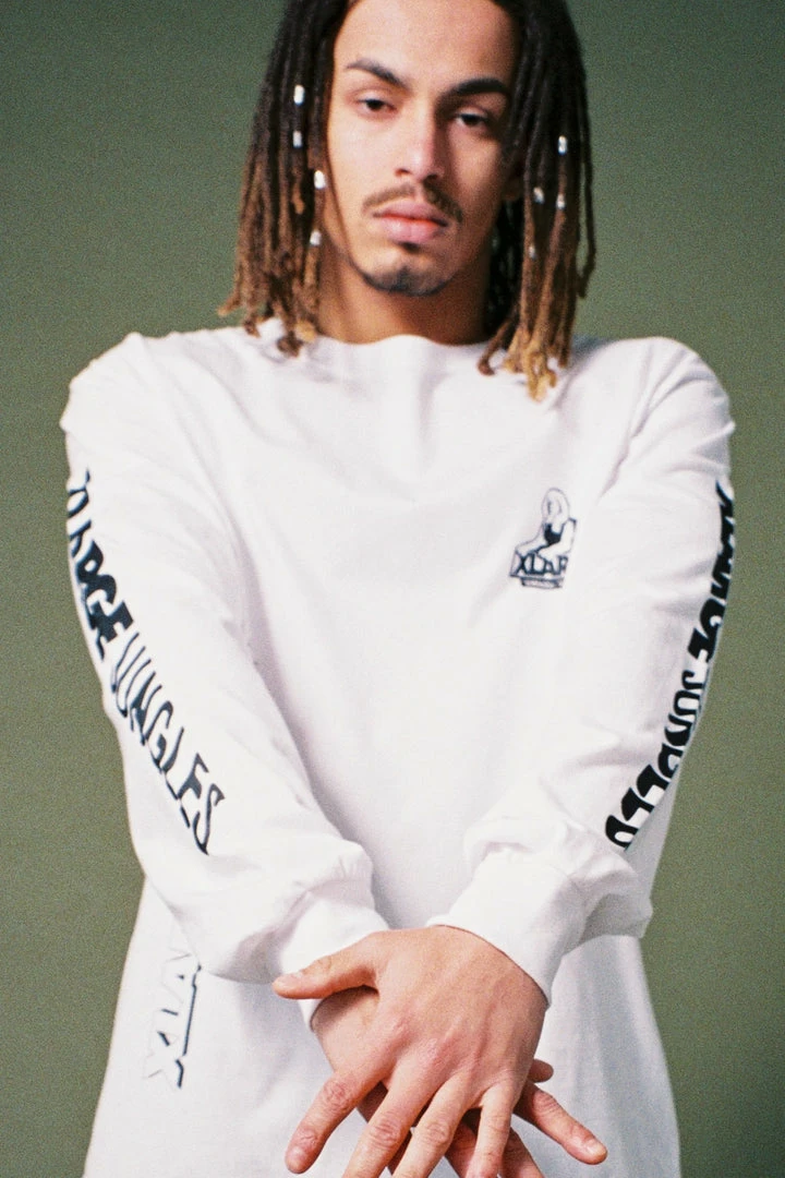 JUNGLESJUNGLES APPAREL JUNGLES JUNGLES OG XLARGE SPHINX LOGO LS TEE WHITE 5 JUNGLESJUNGLES APPAREL JUNGLES JUNGLES OG XLARGE SPHINX LOGO LS TEE WHITE