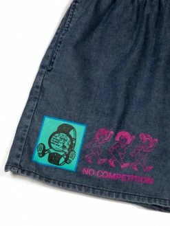 Pasdemer PAS DE MER - ATHLETICS SHORTS DENIM