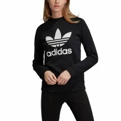 NEW ARRIVALS ADIDAS FELPA TREFOIL CREW