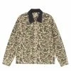 Stüssy STUSSY - WASHED CANVAS WORK SHIRT CAMO NEW ARRIVALS