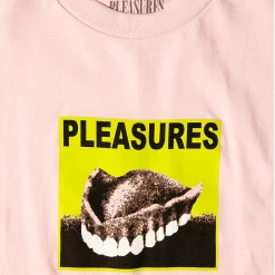 PLEASURES - PINK DENTAL T SHIRT