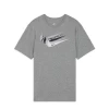 NEW ARRIVALS NIKE - LOGO GREY T SHIRT