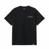 CARHARTT S/S STRUCTURES T-SHIRT - BLACK/ WHITE