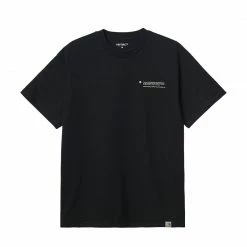 CARHARTT S/S STRUCTURES T-SHIRT - BLACK/ WHITE