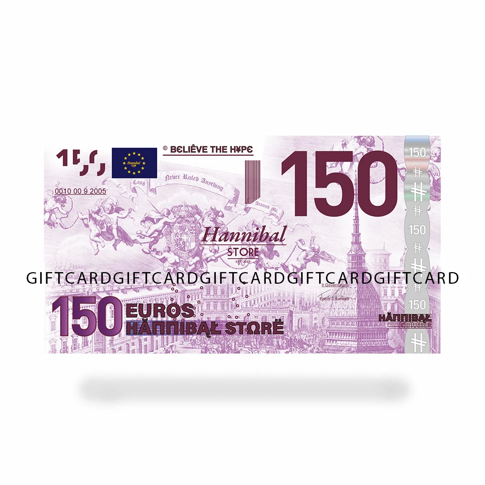 HANNIBAL STORE GIFT CASH CARDS 150 3 HANNIBAL STORE GIFT CASH CARDS 150