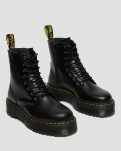 DR.MARTENS JADON BLACK POLISHED SMOOTH 3653