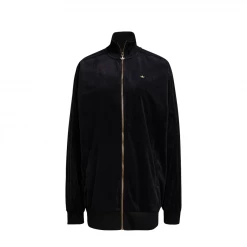 ADIDAS - VELOUR TRACK TOP BLACK NEW ARRIVALS