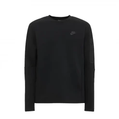 NIKE - HOODIE BLACK IN MISTO COTONE