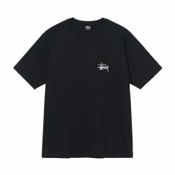 Stüssy STUSSY BASIC TEE BLACK