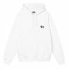 Stussy STÜSSY UNISEX BASIC HOOD - WHITE