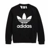 NEW ARRIVALS ADIDAS FELPA TREFOIL CREW