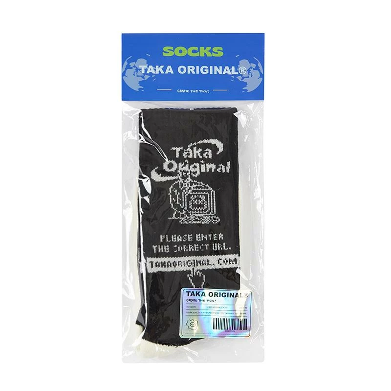 TAKA ORIGINAL MOODY BOB RETRO SOCKS 5 TAKA ORIGINAL MOODY BOB RETRO SOCKS