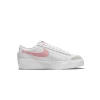 NIKE BLAZER LOW PLATFORM WHITE/PINK GLAZE