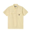 NEW ARRIVALS CARHARTT - MASTER SHIRT SOFT YELLOW