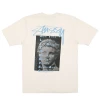 STUSSY - STATUE PIGMENT DYED TEE NATURAL NEW ARRIVALS