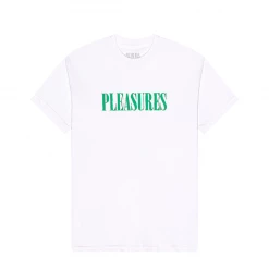 PLEASURES - TICKE LOGO T SHIRT NEW ARRIVALS