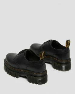 Dr.martens DR MARTENS AUDRICK NAPPA LEATHER PLATFORM SHOES NEW ARRIVALS