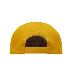 PLEASURES - CARNIVORE REVERSIBLE HAT MUSTARD