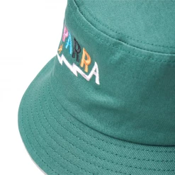 PARRA - COLORED LIGHTING LOGO BUCKET HAT GREEN