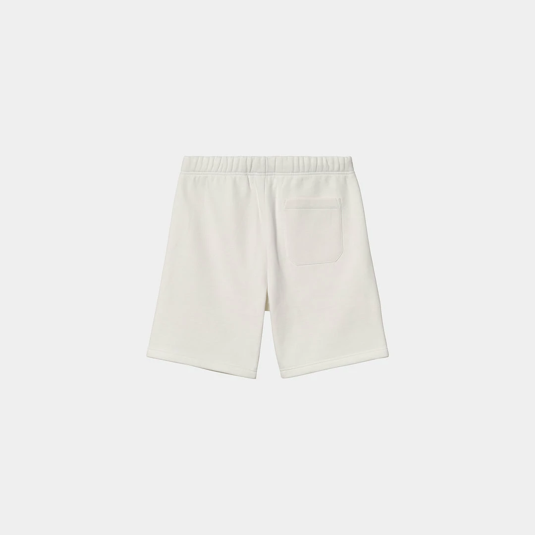NEW ARRIVALS CARHARTT WIP CHASE SWEAT SHORT - WAX & GOLD 5 NEW ARRIVALS CARHARTT WIP CHASE SWEAT SHORT - WAX & GOLD