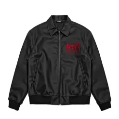 NEW ARRIVALS WASTED PARIS - WITCH FAUX LEATHER GIACCA BLACK