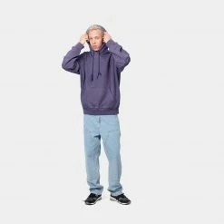 CARHARTT HOODED NELSON SWEAT - RAZZMIC NEW ARRIVALS