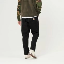 CARHARTT NEWEL PANT BLACK - NO LENGHT NEW ARRIVALS
