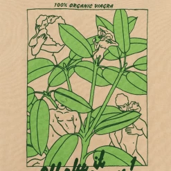 CARNE BOLLENTE - MAKE IT GROW T SHIRT BEIGE NEW ARRIVALS