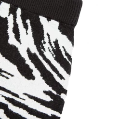 WASTED PARIS - WOMAN HARVEY KNIT ALLOVER BLACK/WHITE