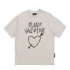 NEW ARRIVALS WASTED PARIS -WOMEN'S WHITE FOG BLOODY T-SHIRT