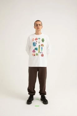 DREAMLAND SYNDICATE CRYSTAL LONG SLEEVE WHITE APPAREL