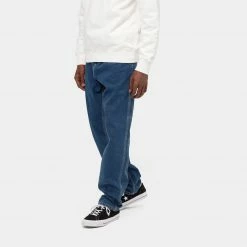 NEW ARRIVALS CARHARTT RUCK SINGLE KNEE PANT COTTON NORCO BLUE DENIM