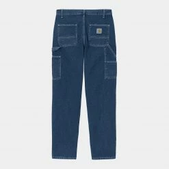 NEW ARRIVALS CARHARTT RUCK SINGLE KNEE PANT COTTON NORCO BLUE DENIM