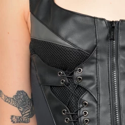 NEW ARRIVALS NAMILIA - TECHNO LACING CORSET TOP