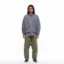 LIBERAIDERS OVERDYED ZIP HOODIE APPAREL