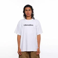 LIBERAIDERS OG LOGO TEE WHITE APPAREL
