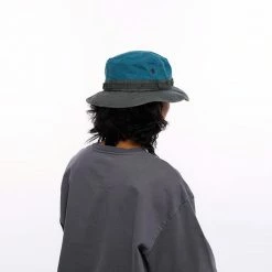 LIBERAIDERS WASHED CANVAS JUNGLE HAT GREEN ACCESSORIES
