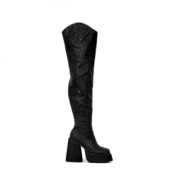 NAMILIA - OVER KNEE PLATFORM BOOT