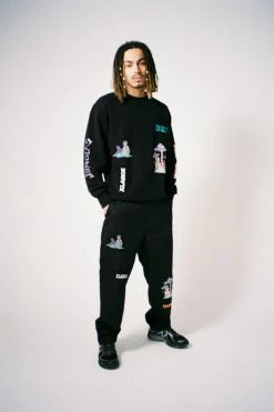 JUNGLESJUNGLES APPAREL JUNGLES JUNGLES PARADISO SWEATER BLACK 10 JUNGLESJUNGLES APPAREL JUNGLES JUNGLES PARADISO SWEATER BLACK