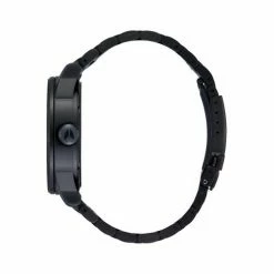 NIXON SENTRY SS 42 MM ALL BLACK / SILVER LUM