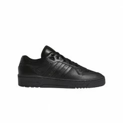 ADIDAS RIVALRY LOW BLACK SNEAKERS