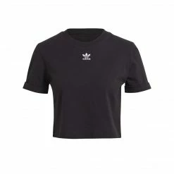 ADIDAS ADICOLOR CLASSICS ROLL-UP SLEEVE CROP W'