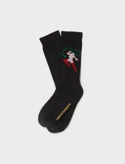 CARNE BOLLENTE DOMINATION FANTAISIES SOCKS BLACK ACCESSORIES