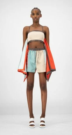 APPAREL DAILY PAPER RED CHAMPAGNE KANDE TOP