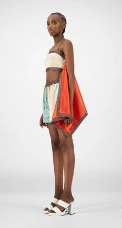 APPAREL DAILY PAPER RED CHAMPAGNE KANDE TOP