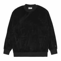 CARHARTT W'SILVERTON SWEATSHIRT BLACK