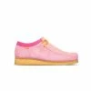 CLARK'S SNEAKERS CLARKS X LEVIS WALLABEE PINK COMBI 2 CLARK'S SNEAKERS CLARKS X LEVIS WALLABEE PINK COMBI