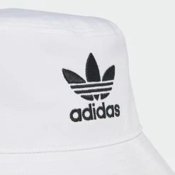 NEW ARRIVALS ADIDAS ADICOLOR TREFOIL BUCKET WHITE 11 NEW ARRIVALS ADIDAS ADICOLOR TREFOIL BUCKET WHITE