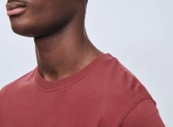 APPAREL SOULLAND CHUCK T-SHIRT BURGUNDY